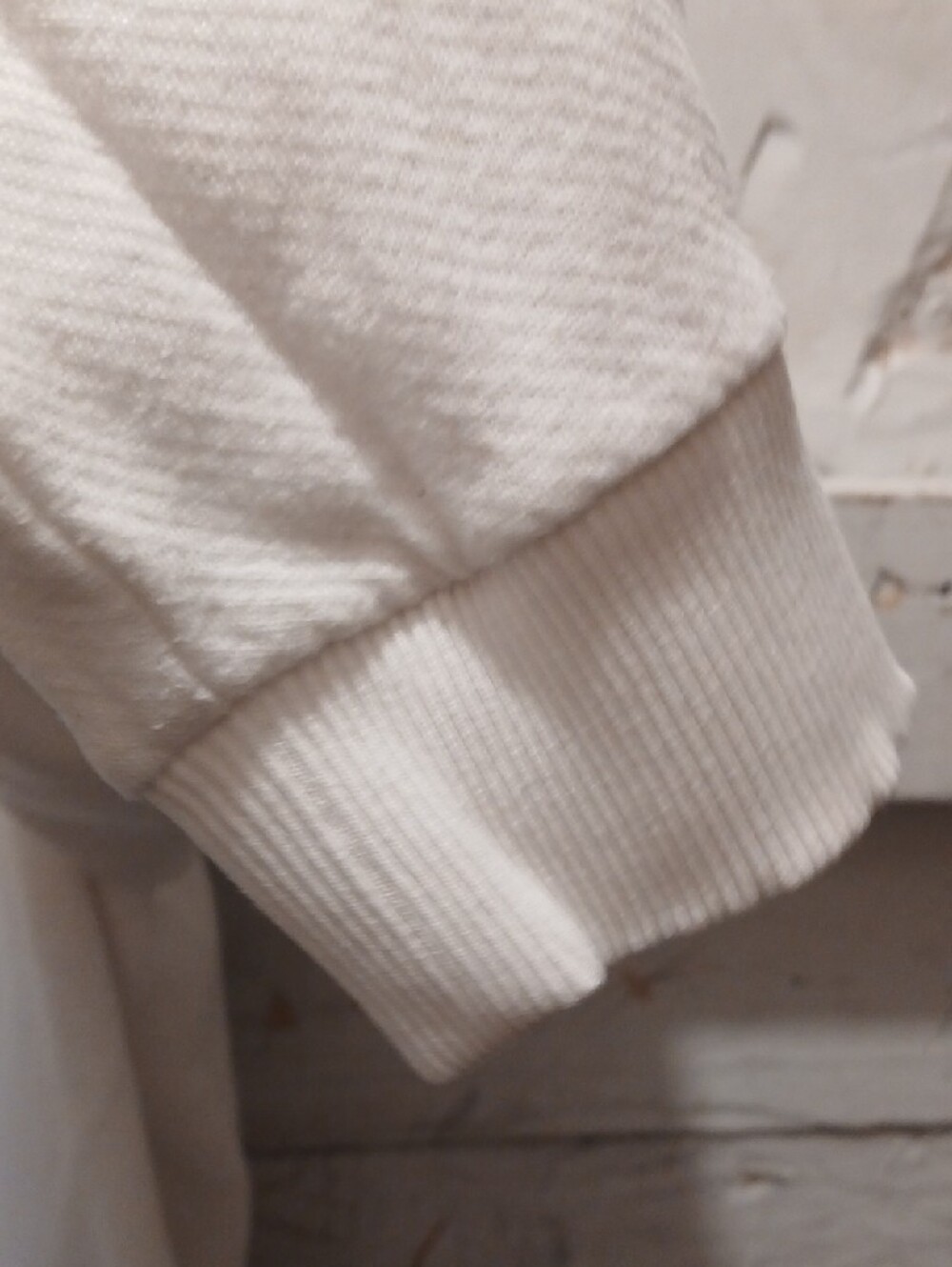 Universal Thread White V-Neck Ribbed Sweater Size Large - Picture 5 of 6